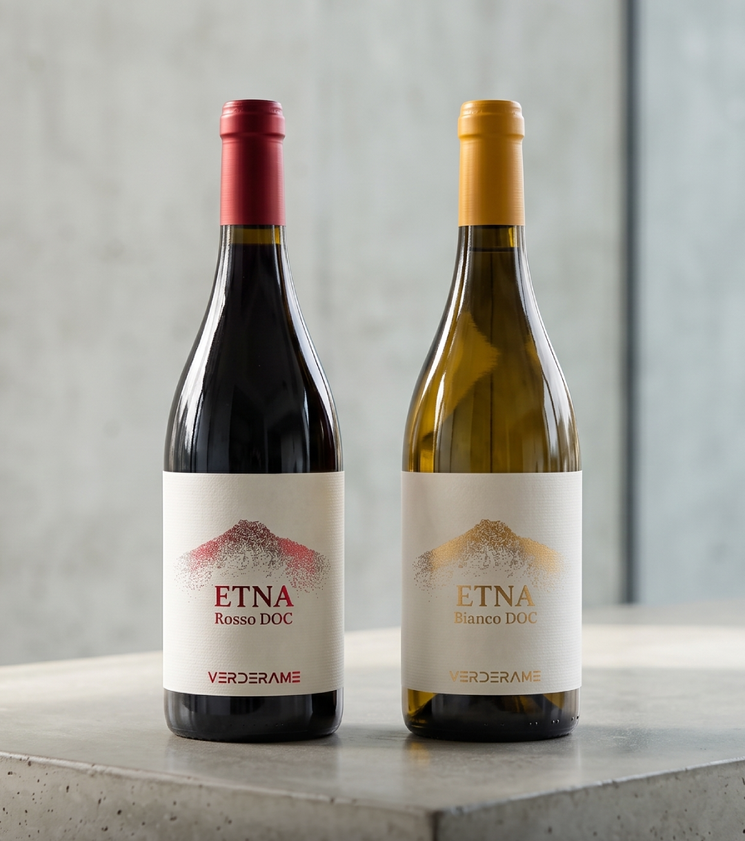Verderame Etna Doc Wine Packaging